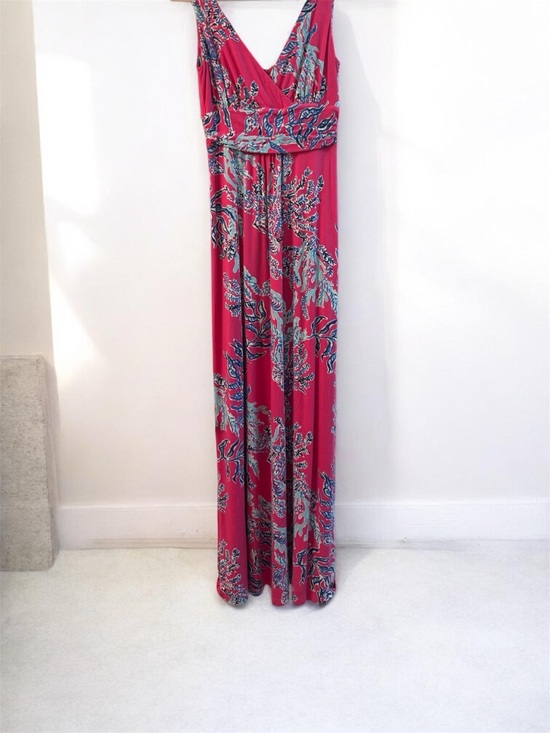 Lilly Pulitzer Dresses & Skirts - Lilly Pulitzer pink Floral Print Maxi Dress